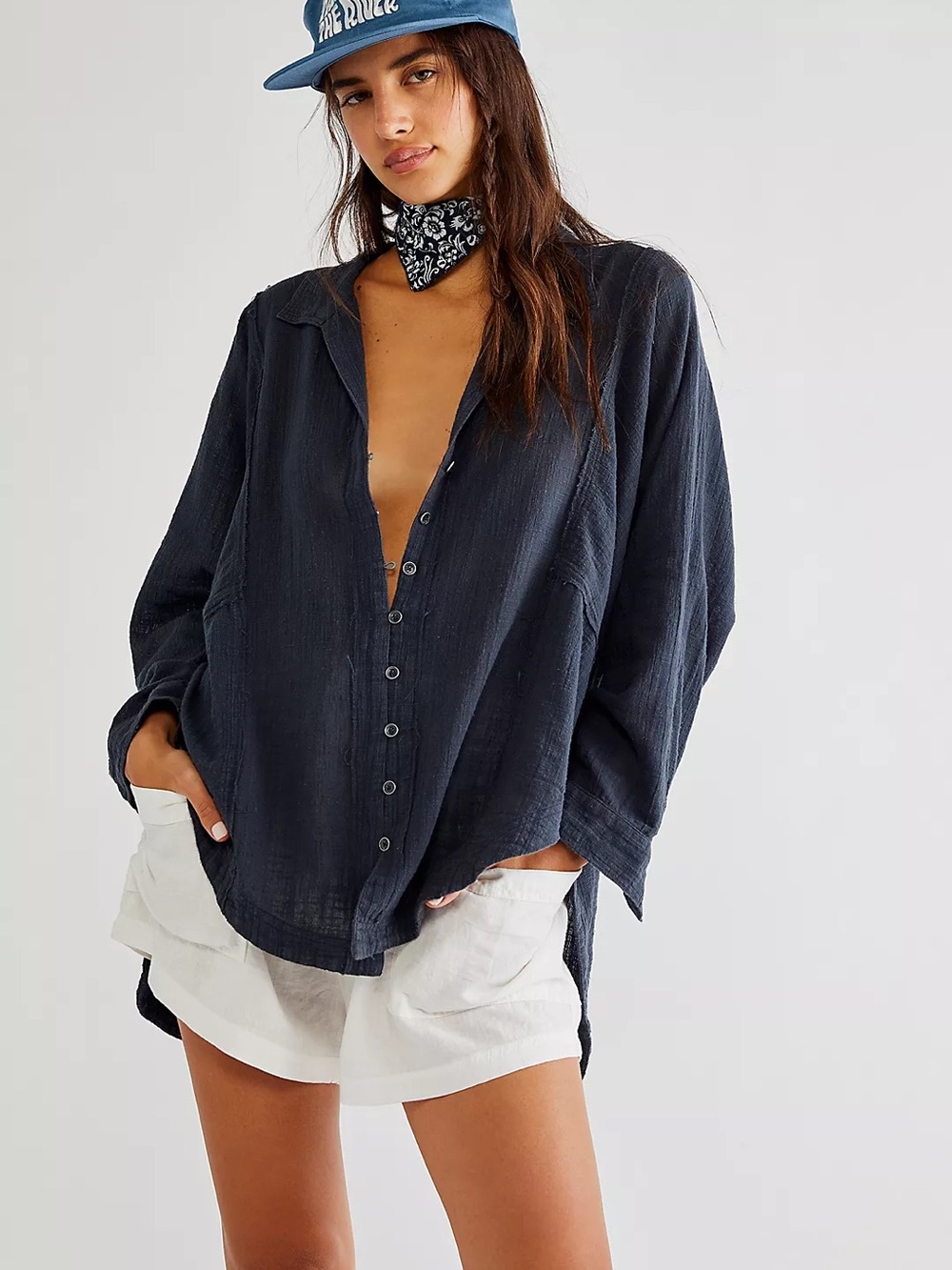 WE THE FREE One And OnlyButton-Down Shirt